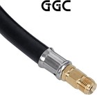 Ggc 2 Feet Rv Propane Pigtail Hose Qcc1 Connector With 1 4   2 Ft  Brass 