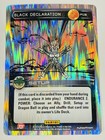 Dragon Ball Z Dbz Tcg Panini Promo P13 Black Declaration Foil  heroes  Holo Rare