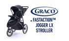 New  Graco Fastaction Jogger Lx Stroller - Drive