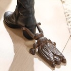 Vintage Cast Iron Cowboy Boot Jack Puller