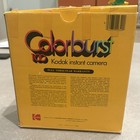 Vintage Kodak Colorburst 100 Instant Camera W  Box Manual Untested 1976 Usa
