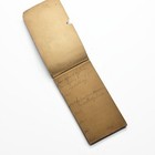 Antique 1914  k s  Club  Handwritten Diary Journal Log Flip Booklet Penny Pad