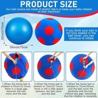 Giant Herding Ball With Ball Cover Horse Toys For Horses Stall Entertainment    