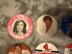 Vintage Lot Of 17 Pins Pinbacks Loretta Lynn Tom Jones Cardinals Proud American