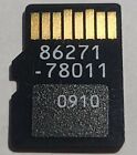  Lexus Navigation System Micro Sd Navigation Card Map 86271-78011 Oem
