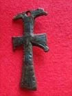 Authentic Ostrogothic Bronze Cross  Circa 500 Ad     Early Medieval Artifact  Rare