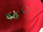 Vtg 1992 Super Mario Bros  Yoshi Nintendo World Pvc Keychain Figure Rare 90s 