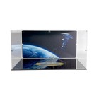 Lego 10356 Uss Enterprise-d Compatible Horizontal Display Case -set Not Included