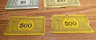 Vintage 1935 Monopoly Money Mixed Lot 54 Pieces All Denominations