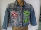 The Who  Official Patch On Ladies Short Denim Jacket Size 12  Rock