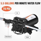 110v Water Pump With Pressure Switch Include Power Plug 5 5 Gpm 70psi 110vac Wat