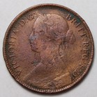 Nova Scotia 1864 Half Cent  Queen Victoria  c702 