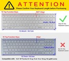 Black Silicone Keyboard Cover For Hp Pavilion Envy 15 6 And 17 Laptops