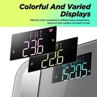 Digital Bathroom Scale For Body Weight  Body Fat  Bmi 28 Measurements  Innova   