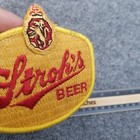 Vintage Strohs Beer Patch 70s 80s