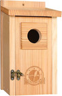 Cedar Bird House For Outside 1 5  Entrance Wood Guard Bluebird Wren Finch Diy Ki