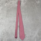 New Vineyard Vines Boys short Mens Tie Pink W  Sandcastle Beach 100  Silk