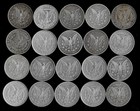 Twenty  20  Morgan Dollars  1878-1901  90  Silver  Lot B66-1
