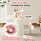 Minmunjiu 3 Pack Silicone Sleeves For Philips Avent Natural Glass Baby Bottl   