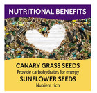 3-d Pet Products Premium Cockatiel Mix Bird Food Seeds  With Probiotics  9 Lb