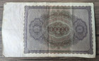 German Reichsbanknote 100000 Mark Bank Note - Vintage German Money