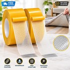 Heavy Duty Double Sided Adhesive Tape Strong Translucent Mesh Fiber Grid 1pc Us