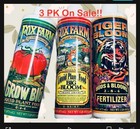 Fox Farm Liquid Nutrient Trio Soil Formula - Big Bloom  Grow Big   Tiger Bloom 