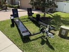 Atv  Golf Cart  Motorcycle Or Small Car Trailer That Folds For Easy Storage 
