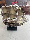 Vintage Mid-20th Century Model Of Spanish Frigate Ship Collectible