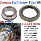 New Sprocket Shaft Spacer Seal Kit For Harley Big Twin Shovelhead Evo 1970-1999