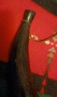  awesome Old  Louisiana Folk Art Dog Horn Blowing Horn  Old Time Hunting Horn  