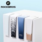 Rockbros Ice Silk Arm Sleeves Uv Breathable Arm Sleeves High Elasticity Navyblue