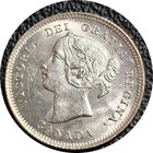 Canada 1899 5 Cent Old Silver Coin Gem Bu Lm12