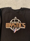 Adidas Wnba Washington Mystics Unisex Adult Large Black Long Sleeve Shirt 