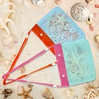 6 Pack Shelling Tools - Seashell Bag  Shark Tooth Sifter Shovel Sand Scoop