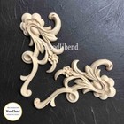 Woodubend Heat Bendable Set Of Decorative Floral Scrolls Wub1388-9 16x8cm