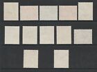Aden 1964-65 Complete Set With Shades Sg 77-86 Mnh 
