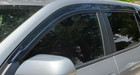 Husky Low Profile Tape-on Rain Guards Vent Visors Shade For 25-26 Chevy Equinox