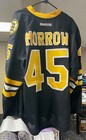Joe Morrow 2015-16 Game Worn Used Boston Bruins Hockey Jersey -  Meigray Loa