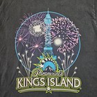 Vintage Paramount Kings Island Shirt Large Rollercoaster Amusement Park Disney