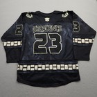 Decadence Music Festival Jersey Men Large Black Edm Rave Merch 2023 Hockey Shirt