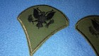Vietnam - Pair Of U s  Army Specialist E-4 Rank Chevrons - Plastic Backs - New