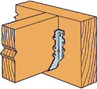 Simpson Strong Tie Lu28 2x8 20 Gauge Face Mount Joist Hangers - Quantity 10