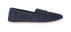 Toms Men s Classic Canvas Slip On Flat Shoes 001001a07 - Navy Blue