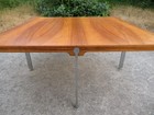 Mid Century A  Andersen   Bohm Rosewood   Steel Coffee Table Danish Modern Vtg