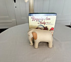 Restoration Hardware Rh Nursery Elephant   Giraffe Felt Leather Bookend - Ds29
