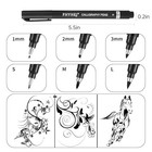 Calligraphy Pen 6 Size Calligraphy Pens For Writing brush Pens Calligraphy Set 