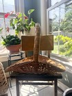 Extra Large Vintage French-style Wicker Flower Gathering Basket 23  X 18 