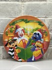 Vintage 90 s Mcdonald s Plastic Plates Ronald Mcdonald Lot Of 5 