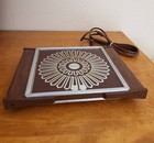 Vtg Salton Hotray H-907 Automatic Electric Food Warmer Glass Top Warming Plate